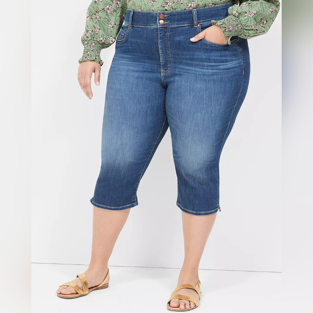 Tighter Tummy Fit High-Rise Pedal Jean